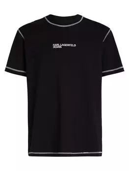 Футболка KARL LAGERFELD JEANS, черный