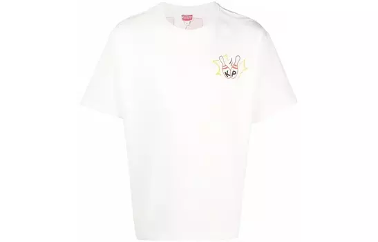 Футболка Kenzo с круглым вырезом, белый
