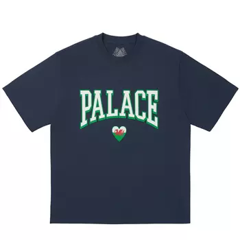 Футболка команды PALACE, Marine Blue