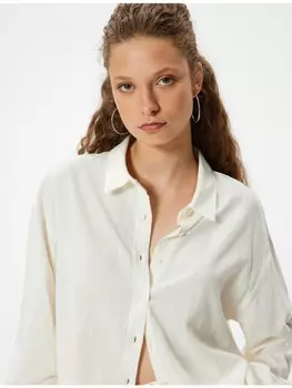 Футболка KOTON Shirt, цвет Grauwei