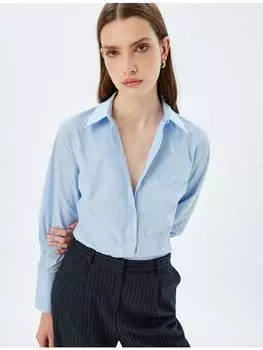 Футболка KOTON Shirt, цвет Hellindigo