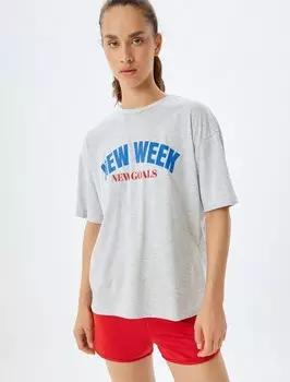 Футболка Koton Shirt, серый