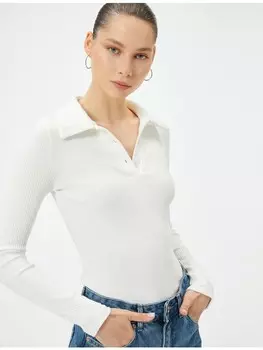 Футболка KOTON T shirt, экрю