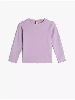 Футболка KOTON T-shirt, фиолетовый