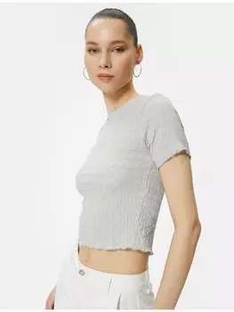 Футболка KOTON T shirt, серый