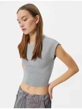 Футболка KOTON T shirt, серый