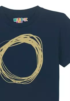 Футболка KREIS watapparel, темно-синий