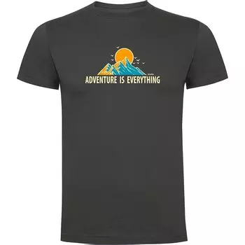 Футболка Kruskis Adventure Is Everything, серый