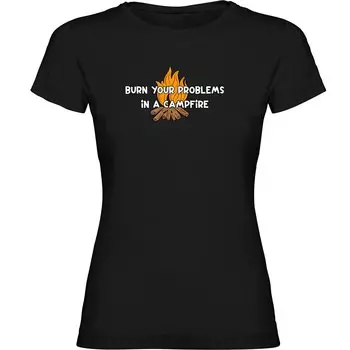 Футболка Kruskis Burn Your Problems, черный