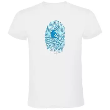 Футболка Kruskis Climber Fingerprint, белый