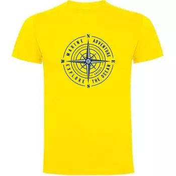 Футболка Kruskis Compass Rose, желтый