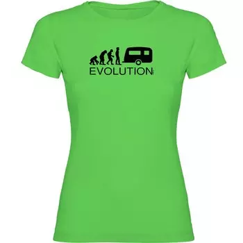 Футболка Kruskis Evolution Caravanning, зеленый