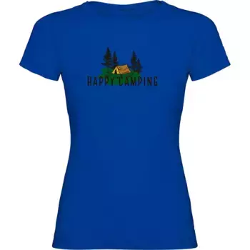 Футболка Kruskis Happy Camping, синий