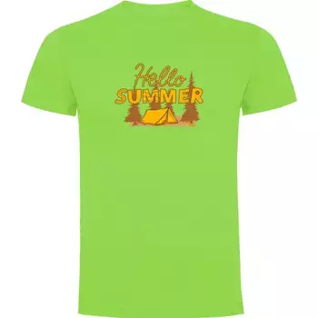 Футболка Kruskis Hello Summer, зеленый