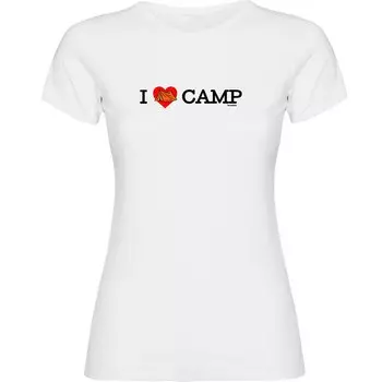 Футболка Kruskis I Love Camp, белый