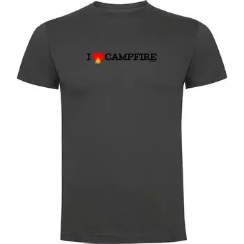 Футболка Kruskis I Love Campfire, серый