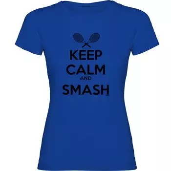 Футболка Kruskis Keep Calm And Smash, синий