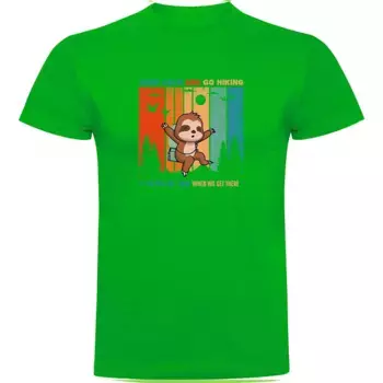 Футболка Kruskis Keep Calm Sloth, зеленый