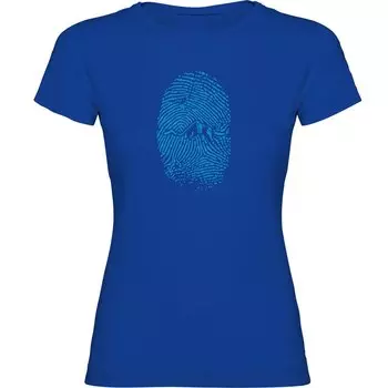 Футболка Kruskis Mountain Fingerprint, синий