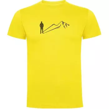 Футболка Kruskis Mountain Shadow, желтый