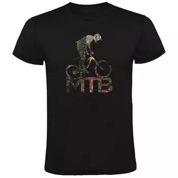 Футболка Kruskis MTB Background, черный