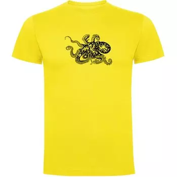 Футболка Kruskis Psychedelic Octopus, желтый