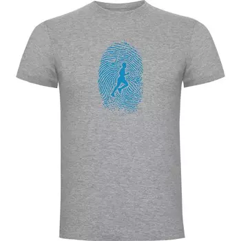 Футболка Kruskis Runner Fingerprint, серый