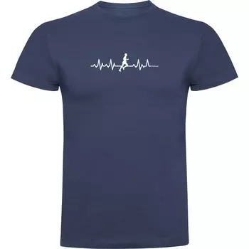 Футболка Kruskis Runner Heartbeat, синий