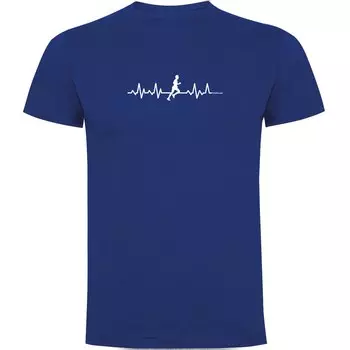 Футболка Kruskis Runner Heartbeat, синий