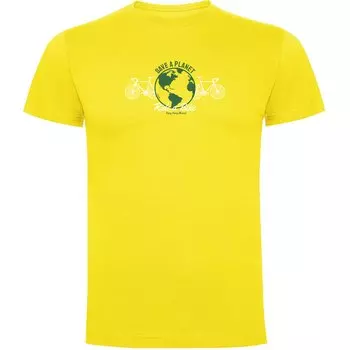 Футболка Kruskis Save A Planet, желтый