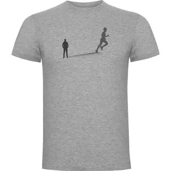 Футболка Kruskis Shadow Run, серый