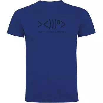 Футболка Kruskis Simply Fishing Addicted, синий