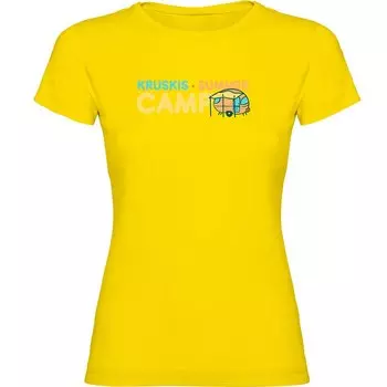 Футболка Kruskis Summer Camp, желтый