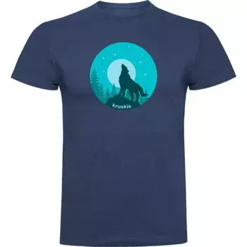 Футболка Kruskis Wolf Night, синий