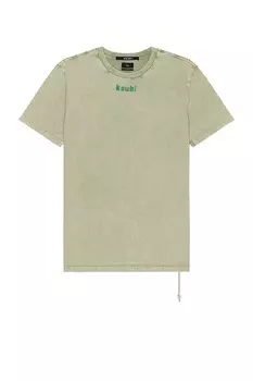 Футболка Ksubi Resist Kash, зеленый