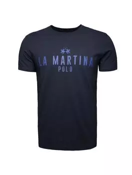 Футболка La Martina, темно-синий