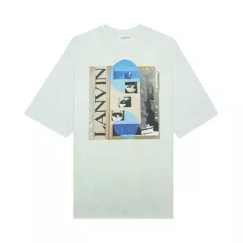Футболка Lanvin с сезонным принтом Sage