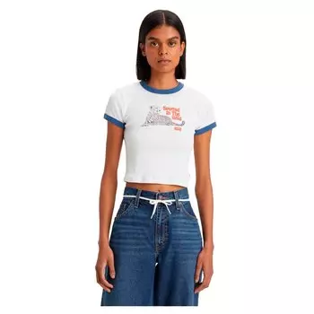 Футболка Levis Graphic Ringer Mini, белый
