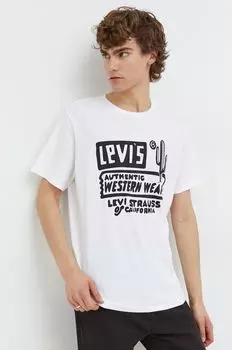 Футболка Леви Levi's, белый