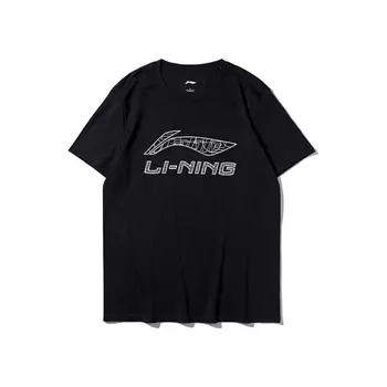 Футболка LiNing Sports Fashion Collection унисекс, черная