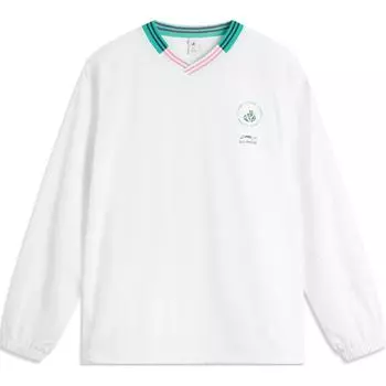 Футболка LiNing Sports Life Collection унисекс, стандартная белая