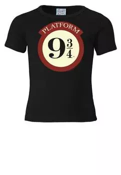 Футболка Logoshirt Harry Potter Platform 9 3/4, черный