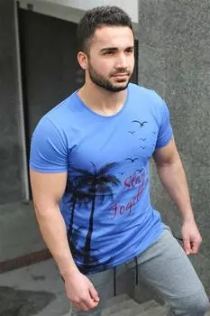 Футболка Madmext, синий