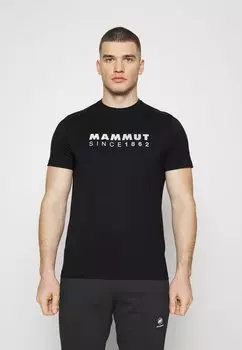 Футболка Mammut TROVAT LOGO, цвет Black