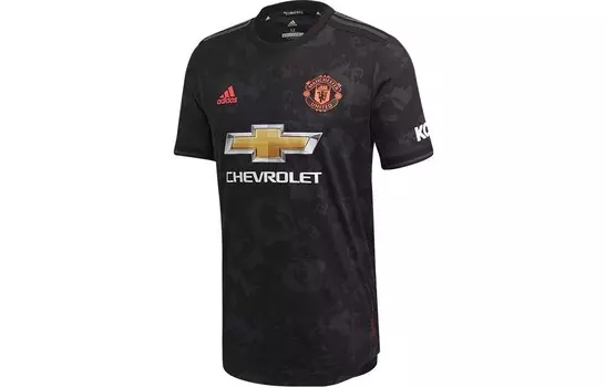 Футболка MANCHESTER UNITED THEATER OF DREAMS унисекс, черная Adidas, черный