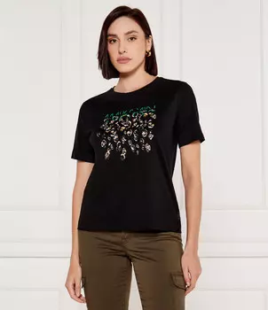 Футболка Marc Cain Regular Fit, черный