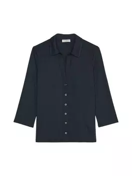 Футболка Marc O'Polo Jersey Bluse regular, цвет deep blue sea