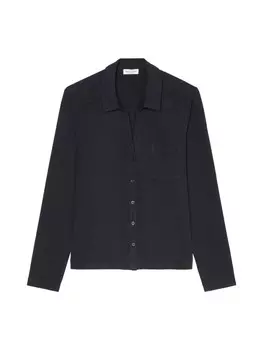 Футболка Marc O'Polo Jerseybluse regular, цвет deep night blue