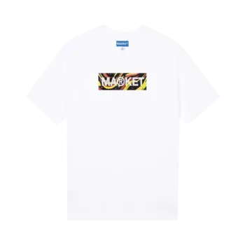 Футболка Market Bar Logo 'White', белый