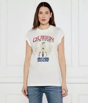 Футболка Марракеш Regular fit Pinko, белый